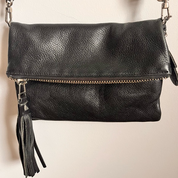 Roots Leather Cross Body Purse - Picture 3 of 11